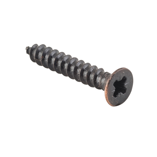 Tradco Screw Hinge Stainless Steel 25mm Packet of 50 Antique Copper SCHINGESSAC25