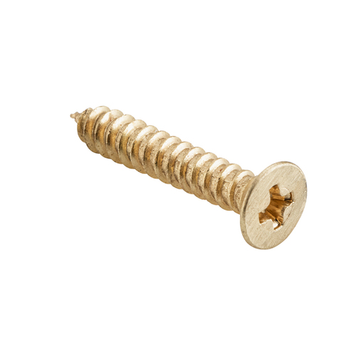 Tradco Screw Hinge Stainless Steel 32mm Packet of 50 Satin Brass SCHINGESSSB32
