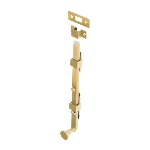 Restocking Soon: ETA End June - Tradco Panic Bolt 255mm Polished Brass TD1340