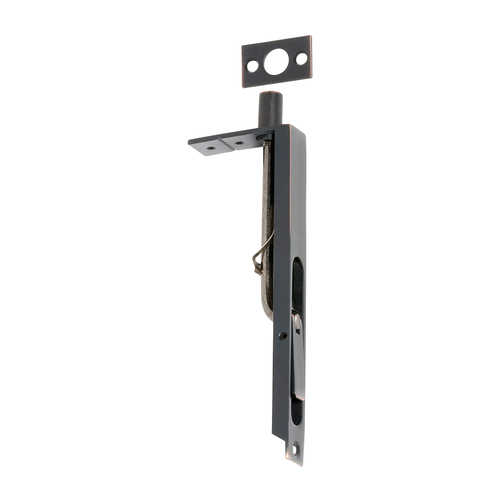 Tradco Flush Bolt 150mm Antique Copper TD1440
