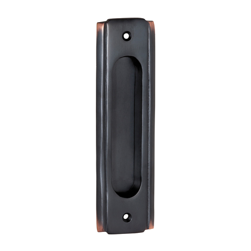 Tradco Traditional Flush Pull 150mm Antique Copper TD1576