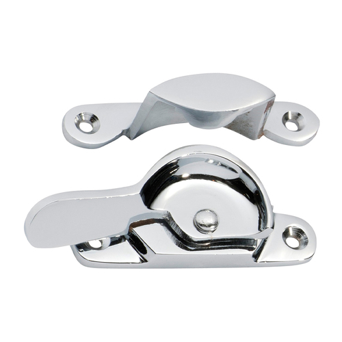 Tradco Narrow Sash Fastener 69mm Chrome Plated TD1617