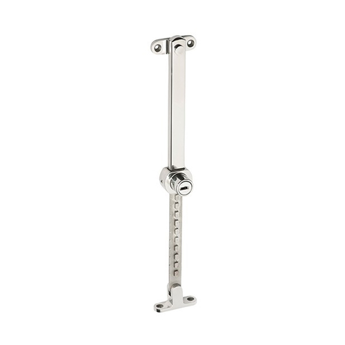 Tradco Locking Telescopic Casement Stay OverAll Length 295mm Polished Stainless Steel 1676
