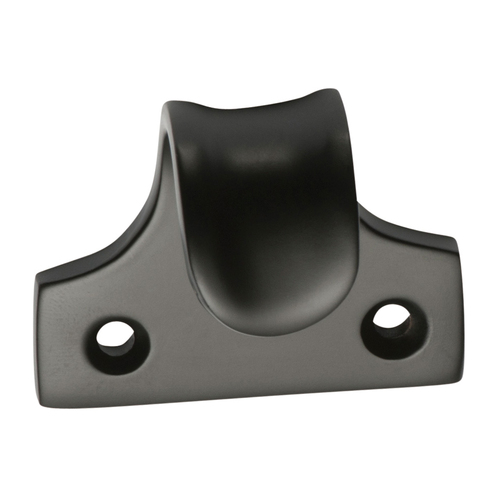 Tradco Dished Sash Lift 38mm Matt Black TD1827