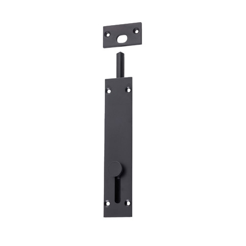 Tradco Reverse Barrel Bolt Matt Black 150mm 2024