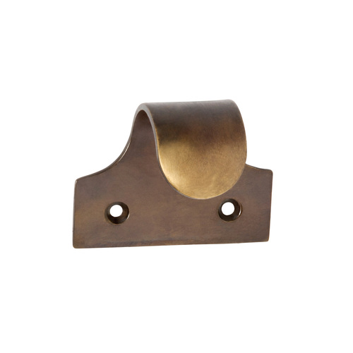 Tradco Classic Window Sash Lift 41x48mm Antique Brass TD2302