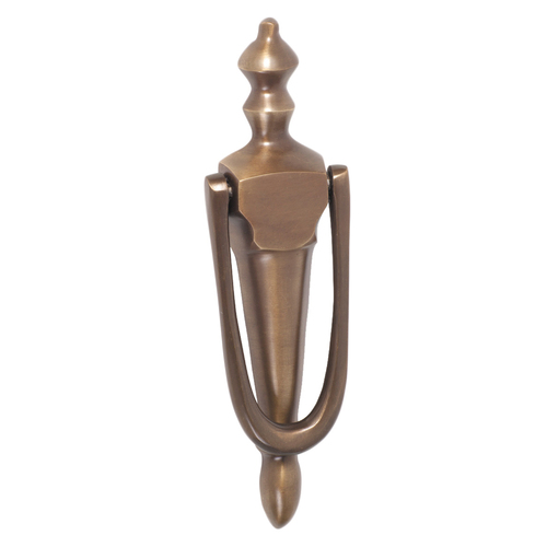 Tradco Victorian Door Knocker Antique Brass TD2361