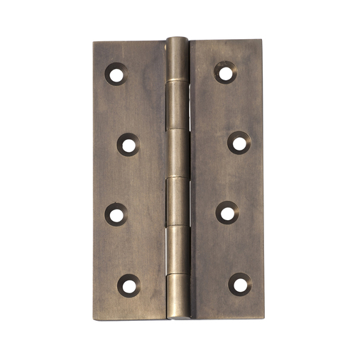 Tradco Fixed Pin Hinge 100x60mm Antique Brass TD2372