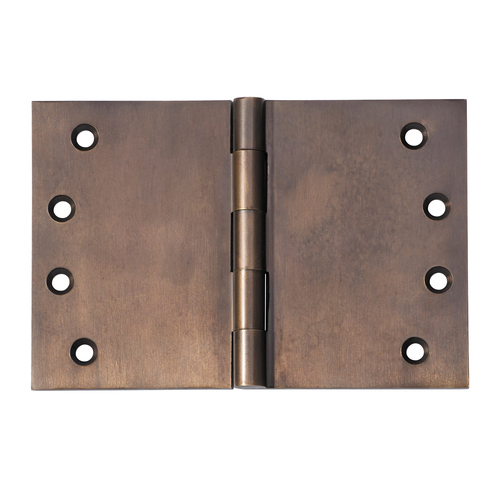 Tradco Broad Butt Hinge 150mm x 100mm Antique Brass 2391
