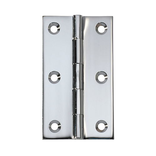 Tradco Fixed Pin Hinge 100x60mm Chrome Plated TD2672