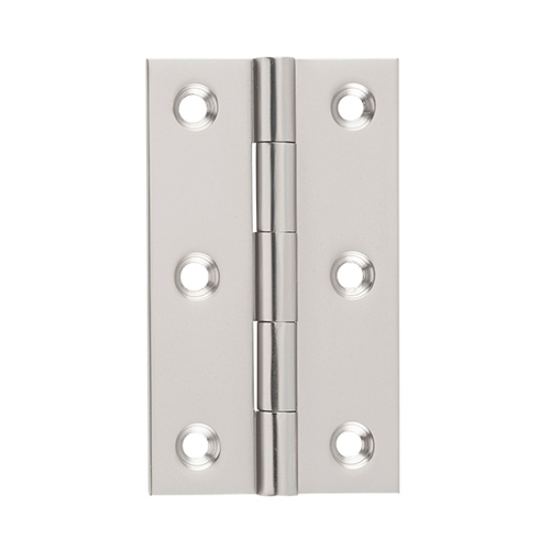 Tradco Fixed Pin Hinge 89x50mm Satin Nickel TD2720
