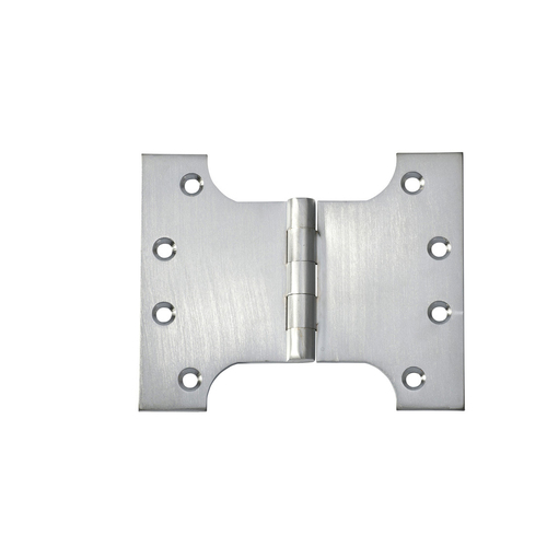 Tradco Door Hinge Parliament 100x125mm Satin Chrome TD2781