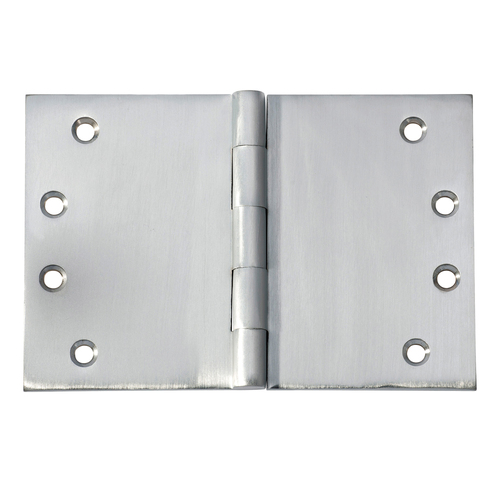 Tradco Broad Butt Hinge 150mm x 100mm Satin Chrome 2791