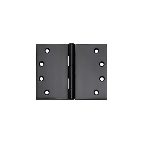 Restocking Soon: ETA Early July - Tradco Broad Butt Hinge 125mm x 100mm Matt Black 2990
