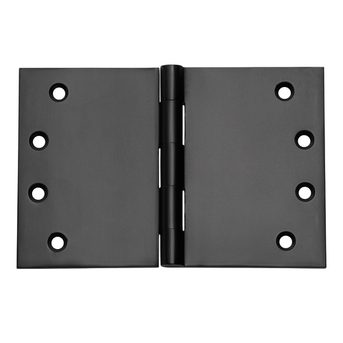 Tradco Broad Butt Hinge 150mm x 100mm Matt Black 2991