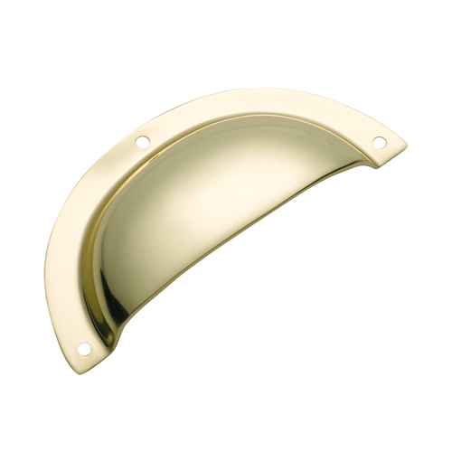 Tradco Classic Drawer Pull Sheet Brass Polished Brass TD3551