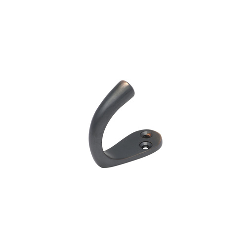 Tradco Single Robe Hook 45x42mm Antique Copper TD3936