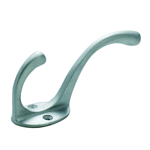 Tradco Hat and Coat Hook Satin Chrome H110-P50mm TD3987