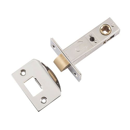 Tradco Split Cam Tube Latch 60mm Polished Nickel 6219