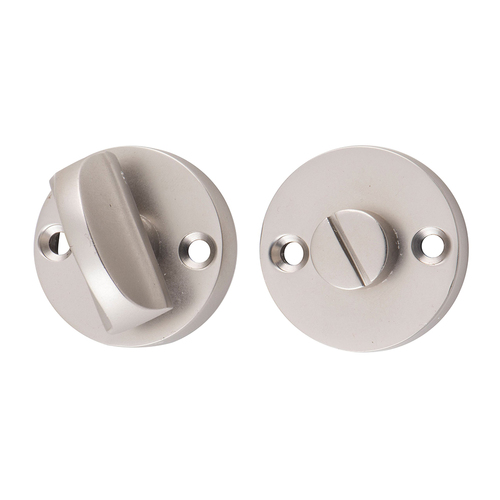 Tradco Round Privacy Turn 35mm Satin Nickel TD6551