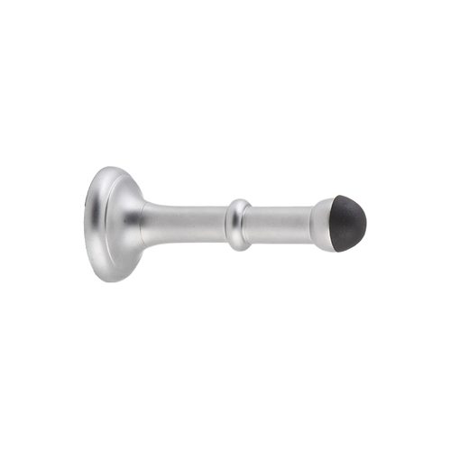 Tradco Door Stop Concealed Fix Satin Chrome 100mm TD9838