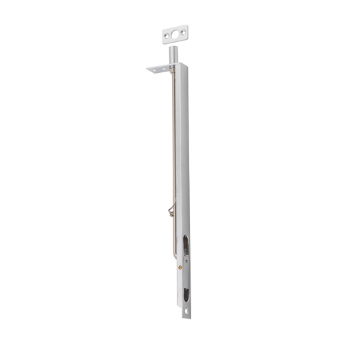 Tradco Flush Bolt 300mm Satin Chrome TD9858