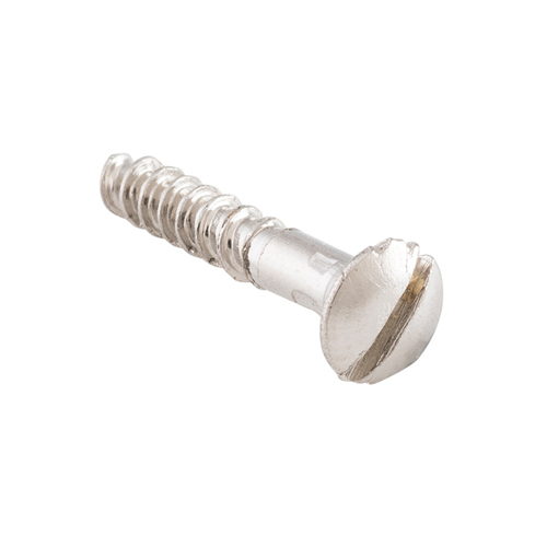 Tradco Domed Head Screw Polished Nickel 19x5 Pack of 50 TDSCPN19
