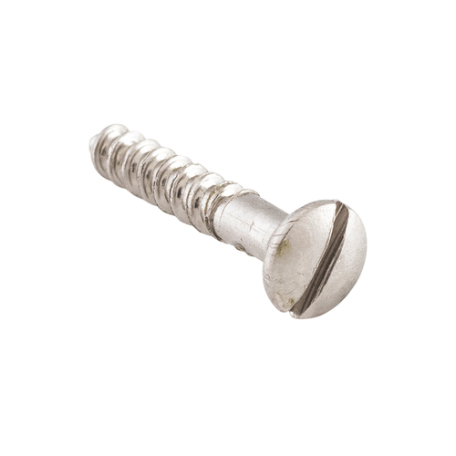 Tradco Domed Head Screw Satin Nickel 19x5 Pack of 50 TDSCSN19
