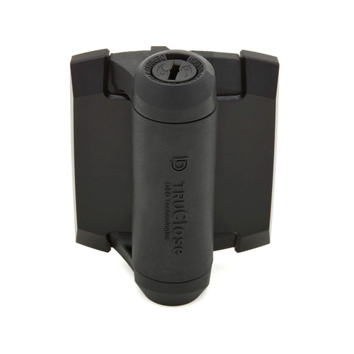 D&D TruClose Self Closing Gate Hinge Regular Swimming Pool-Black TCA1S3BT 
