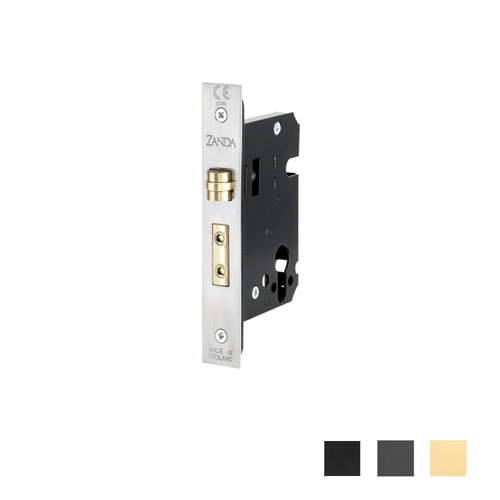 Zanda Heavy Duty Roller Mortice Lock - Available in Various Finishes