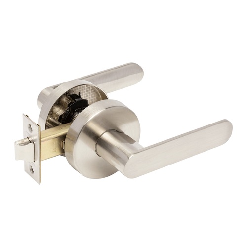 Zanda Sceptre Door Handle Lever Passage Set Brushed Nickel 11500.BN