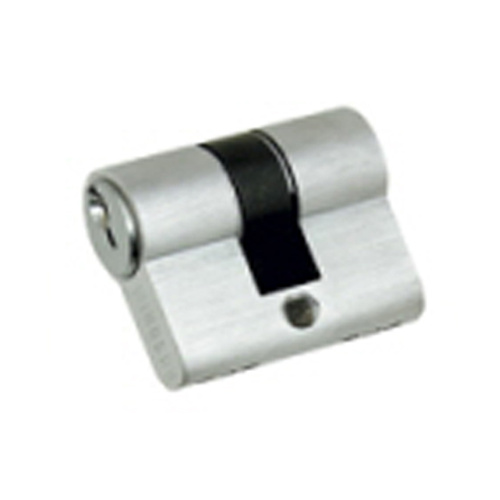 Zanda Euro Double Cylinder 3 Pin (Key/Key) Keyed to Differ 40mm Brushed Nickel 1178.BN