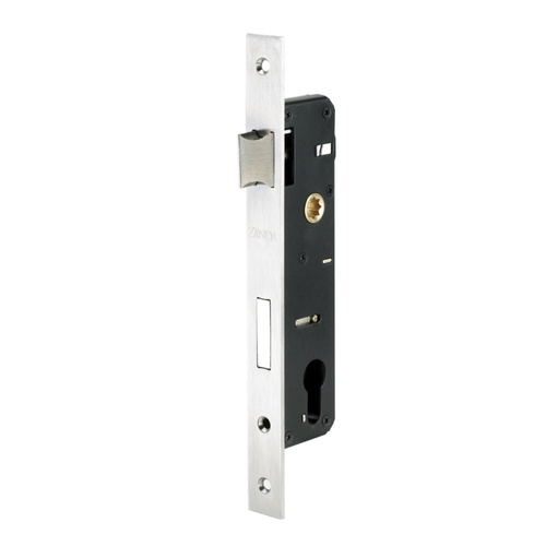 Zanda Euro Narrow Backset Mortice Lock 30x48mm Stainless Steel 1226SS