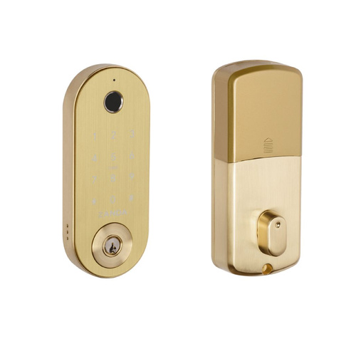 Zanda Stealth Smart Lock Deadbolt 60mm Satin Brass 1320.SB