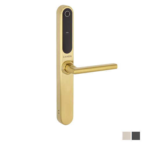 Zanda Stealth Smart Lock Longplate Mortice Lock - Available in Various Finishes