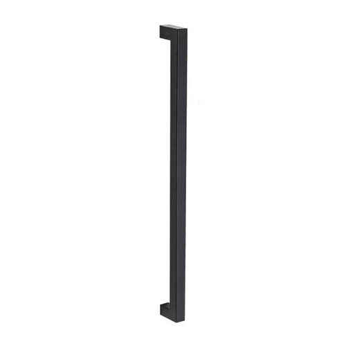 Zanda Toorak Door Pull Handle Face Fix 625mm Matt Black 13505.FF.BLK