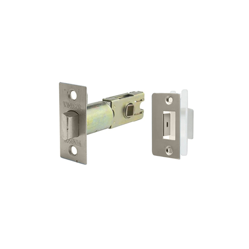 Zanda Latch for Integrated Privacy Set 60mm Backset Brushed Nickel 1358.BN