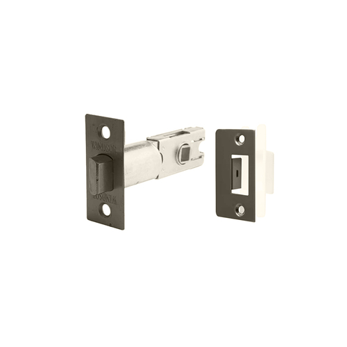 Zanda Latch for Integrated Privacy Set 60mm Backset Graphite Nickel 1358.GN
