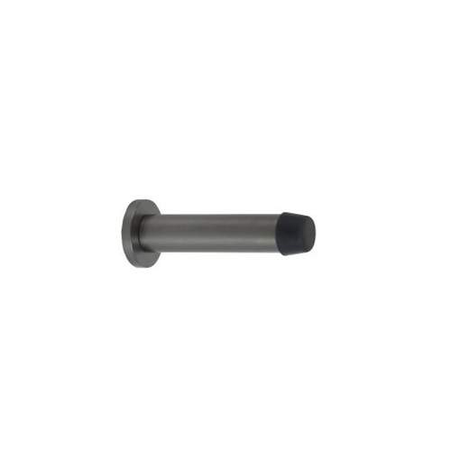 Zanda Skirting Mount Door Stop 85mm Graphite Nickel 5240.GN