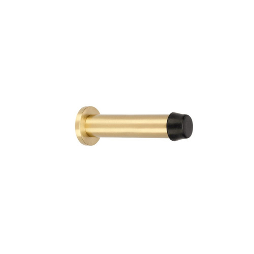 Zanda Skirting Mount Door Stop 85mm Satin Brass 5240.SB