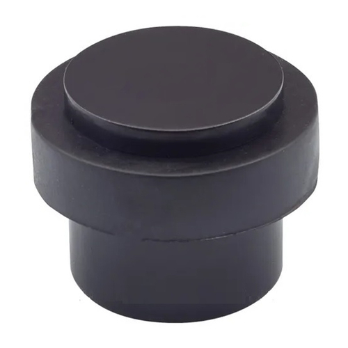 Zanda Round Floor Mount Door Stop 38mm Matt Black 5256.BLK