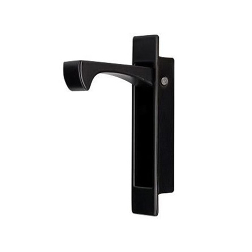 Zanda Sliding Door Edge Pull Concealed Fix 90x18mm Matt Black 5288.BLK