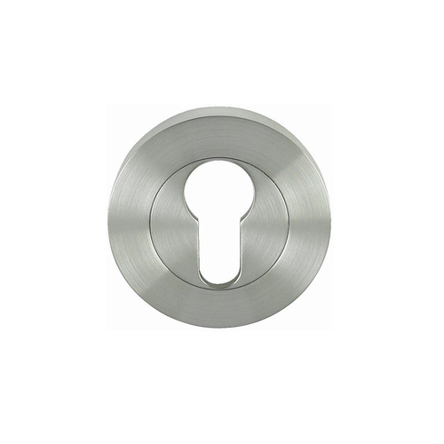 Zanda Astron Round Euro Escutcheon 55mm Satin Chrome 7020.2.SC