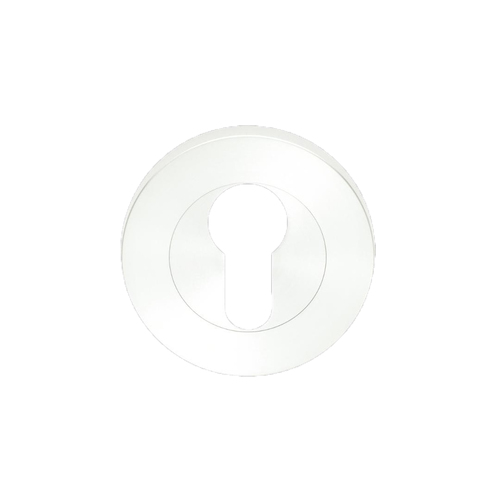 Zanda Astron Round Euro Escutcheon 55mm Matt White 7020.2.WHT