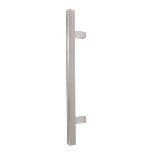 Zanda Square Door Pull Handle Face Fix 300mm Stainless Steel 7066.FF.SS