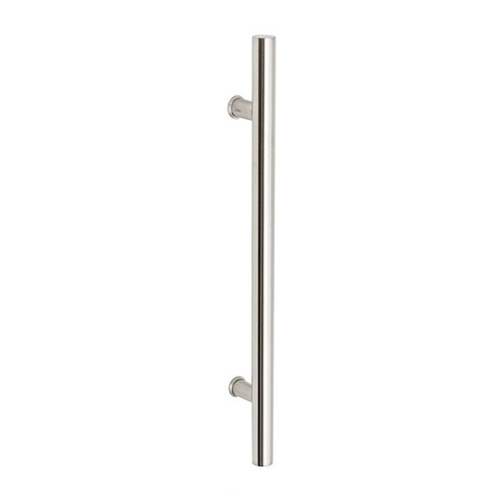 Zanda Round Door Pull Handle Back to Back 1200mm Stainless Steel 7093.BB.SS