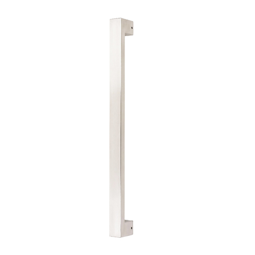 Out of Stock: ETA End July - Zanda Polo Entrance Pull Handle 450mm Face Fix Satin Stainless Steel 7099FFSS
