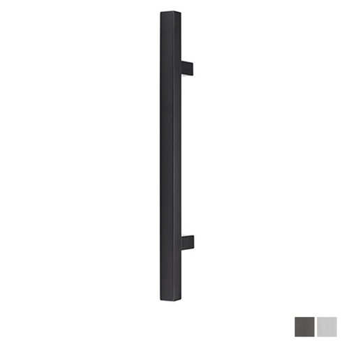 Zanda Square Profile Door Pull Handle - Available in Various Fixings and Sizes