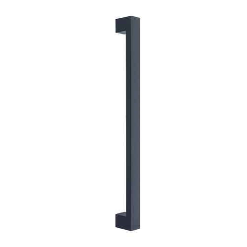 Zanda Polo Door Pull Handle Back to Back 600mm Matt Black 7100.BB.BLK