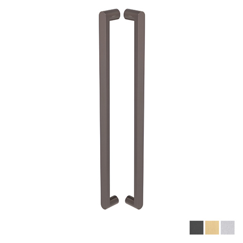 Zanda Duke Pull Handle 600mm CTC - Available in Various Finishes and Functions